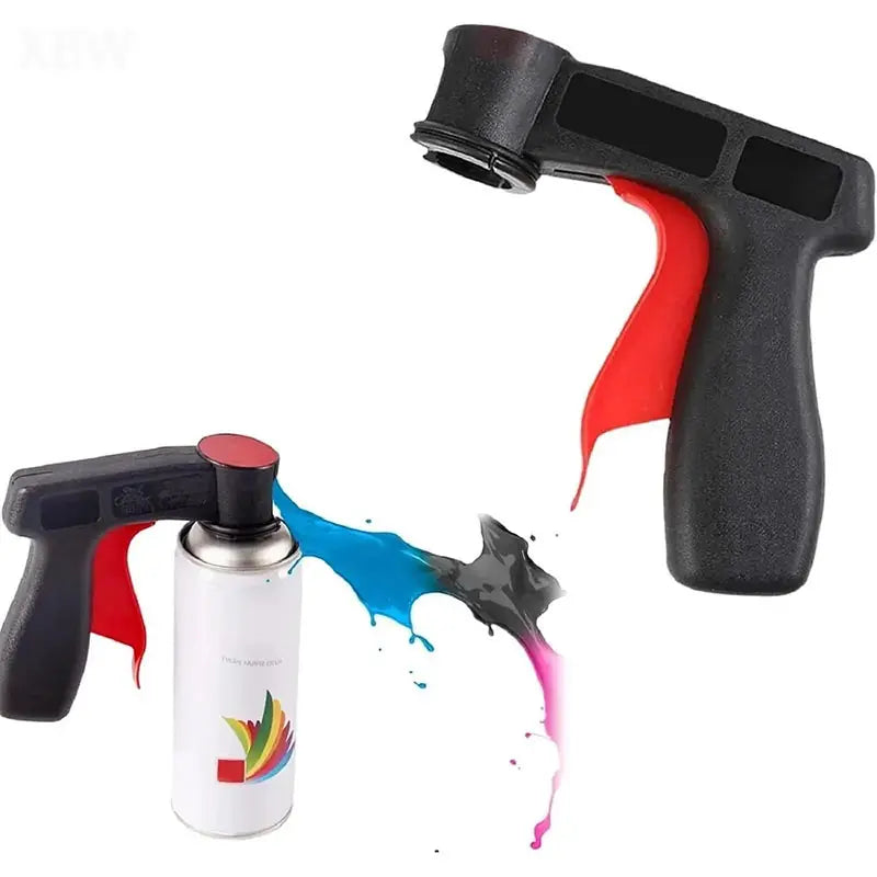 Spray Can Trigger Handle Full Hand Grip, Reusable Convert Spray Cans to Paint Sprayer for Automotive Repair