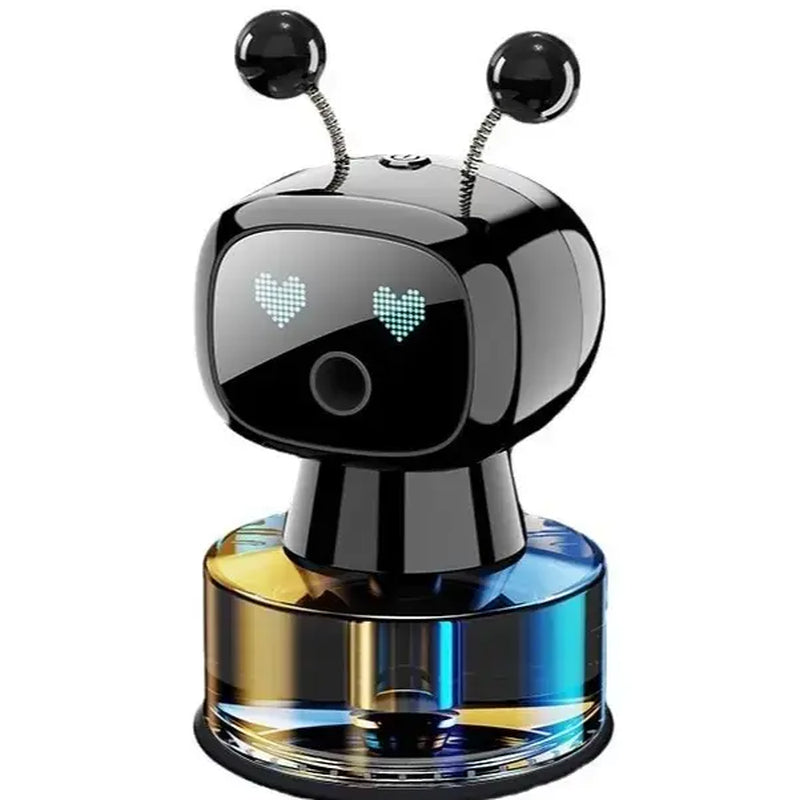 Smart Robot Car Air Freshener Fragrance Dispenser - 2026 Model, Auto Induction Aromatherapy, 4-Speed Adjustable, Fillable Tank, High Capacity, Long-Lasting Fragrance, Interesting Car Accessory, Unisex Gift, Robot Shape