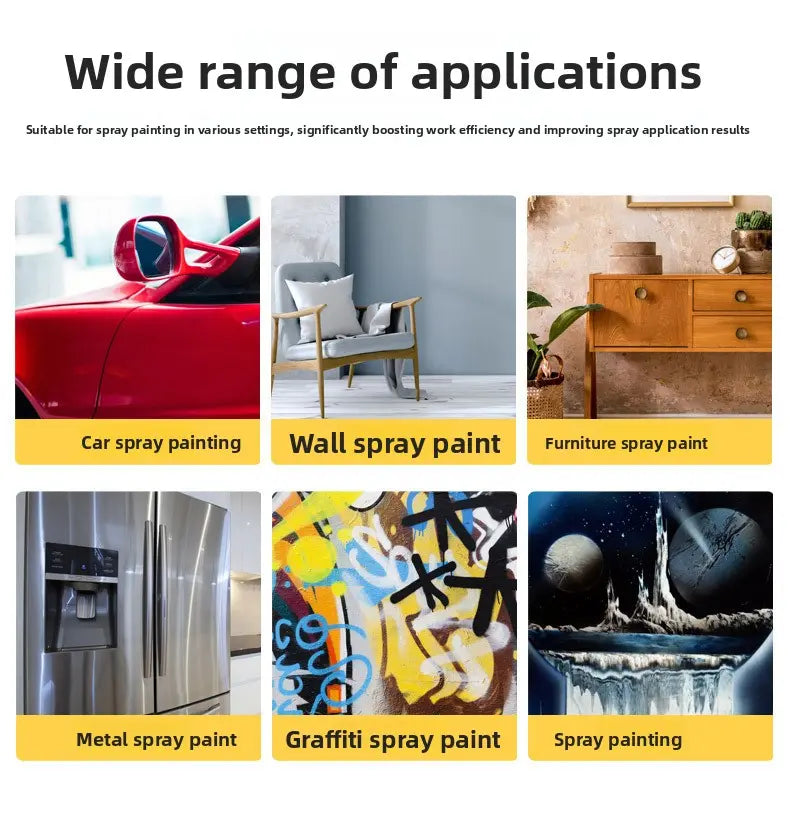 Spray Can Trigger Handle Full Hand Grip, Reusable Convert Spray Cans to Paint Sprayer for Automotive Repair