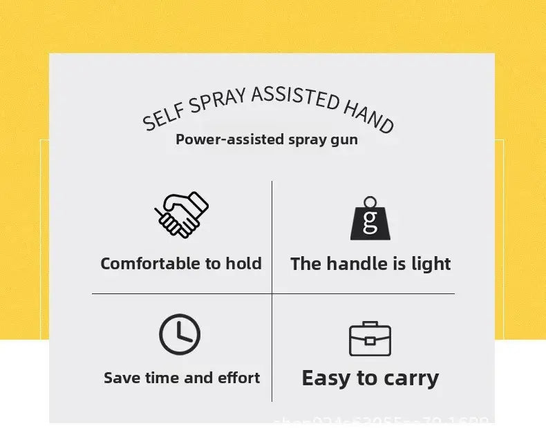 Spray Can Trigger Handle Full Hand Grip, Reusable Convert Spray Cans to Paint Sprayer for Automotive Repair