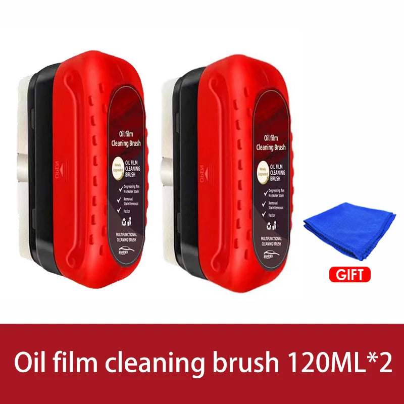 Automotive Glass Oil Film Remover Shining Mouse Windshield Cleaning Strong Decontamination Anti-Fog and Rainproof Car Cleaner