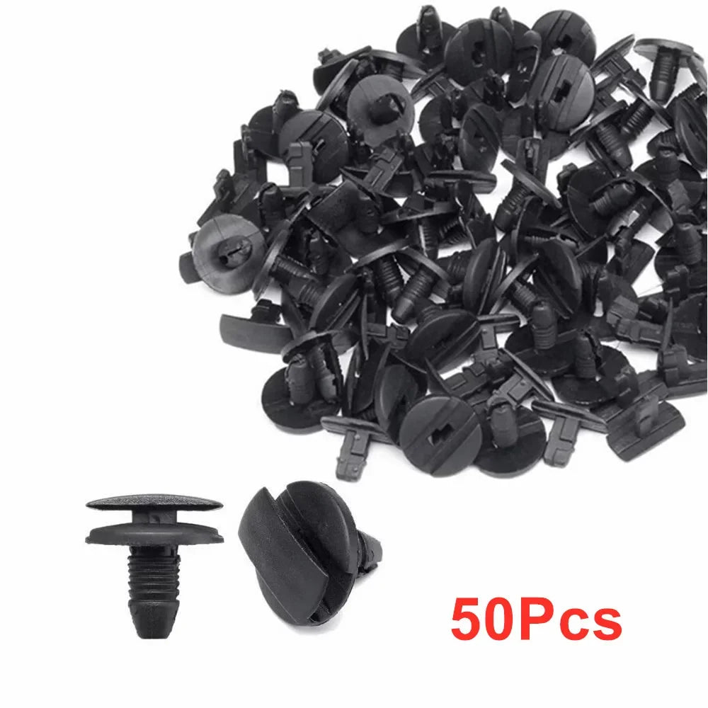 20/50/100PCS Car Bumper Fasteners Mudguard Push Type Expansion Screw Clip Car Repair Card Clip Fastener Remover Car Accessories