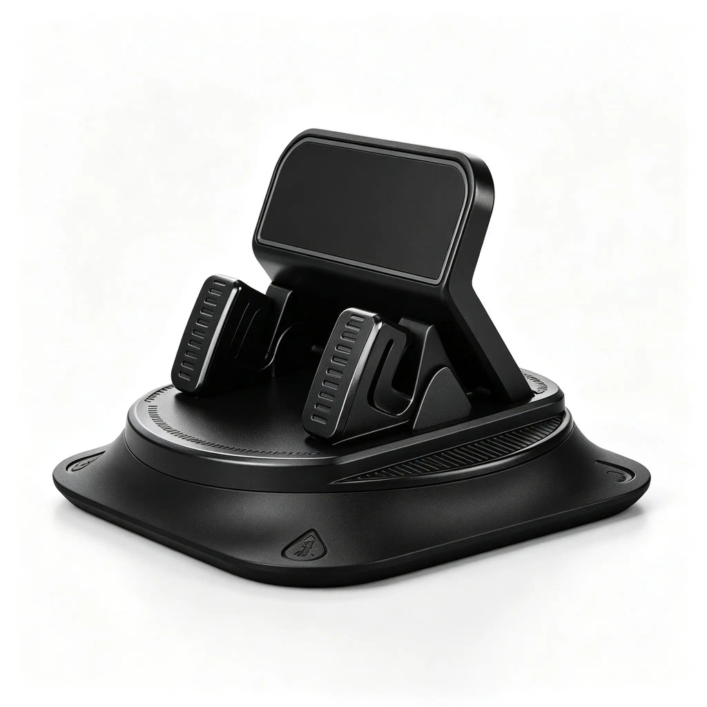 1 Piece - 360° Rotatable Universal Cell Phone Car Dashboard Mount, 1-Hand Operation, Dual Mode Vertical-Horizontal Viewing, Strong Adhesive Gel Pad for Navigation